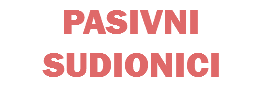 PASIVNI SUDIONICI